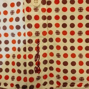 Ben Sherman button up 00's polka dot size M used